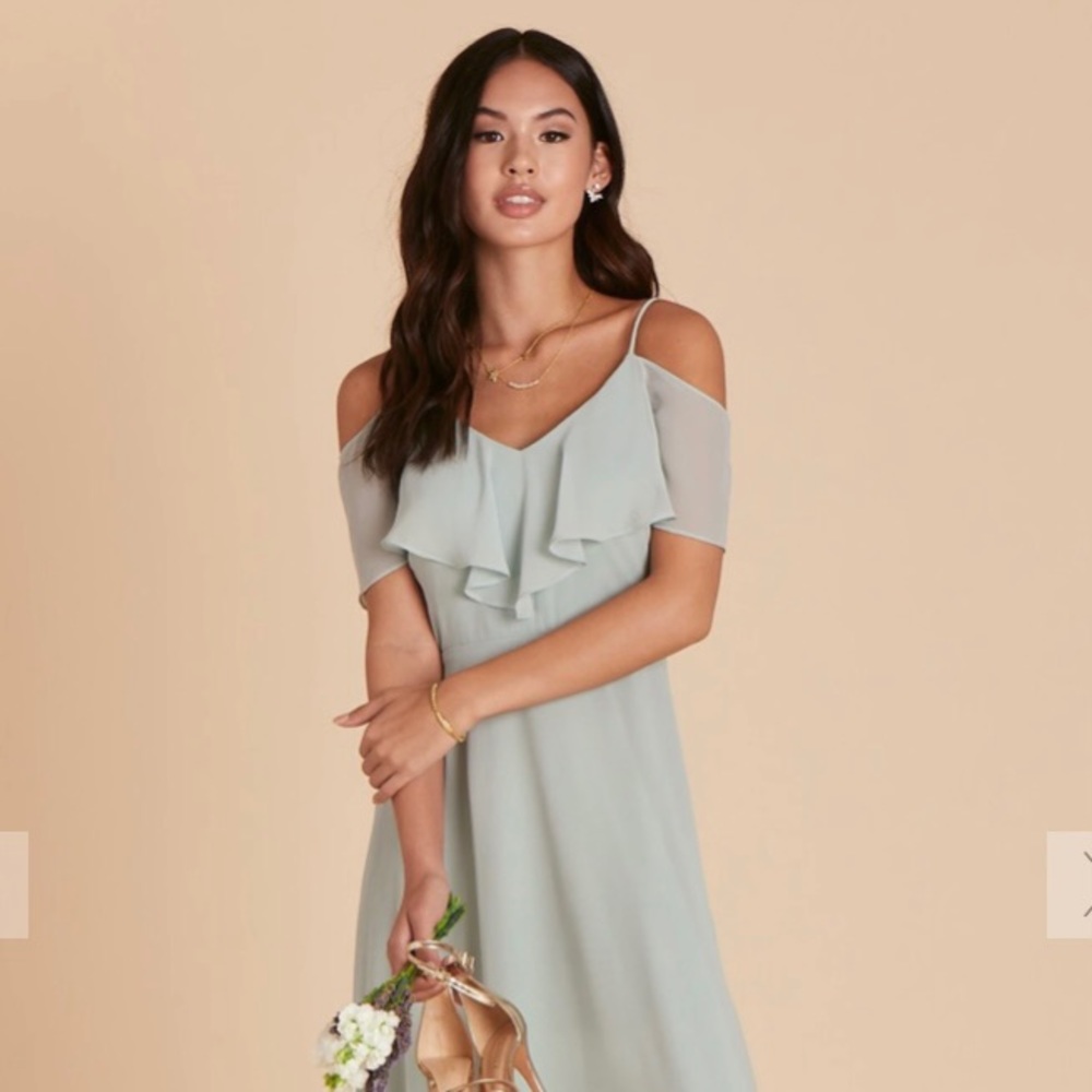 Birdy Grey Jane Convertible Sage Green Bridesmaid Dress